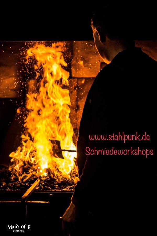 Hof Vierzehnender Im Hohen Venn - 70Qm Fachwerk-Studio - Grosses Wohn-Schlafzimmer Mit Dachterrasse Und Kaminofen - Separate Kueche - Perfekt Fuer Paare - Monschau - Eifel - Hunde Willkommen - Islandpferde Extérieur photo