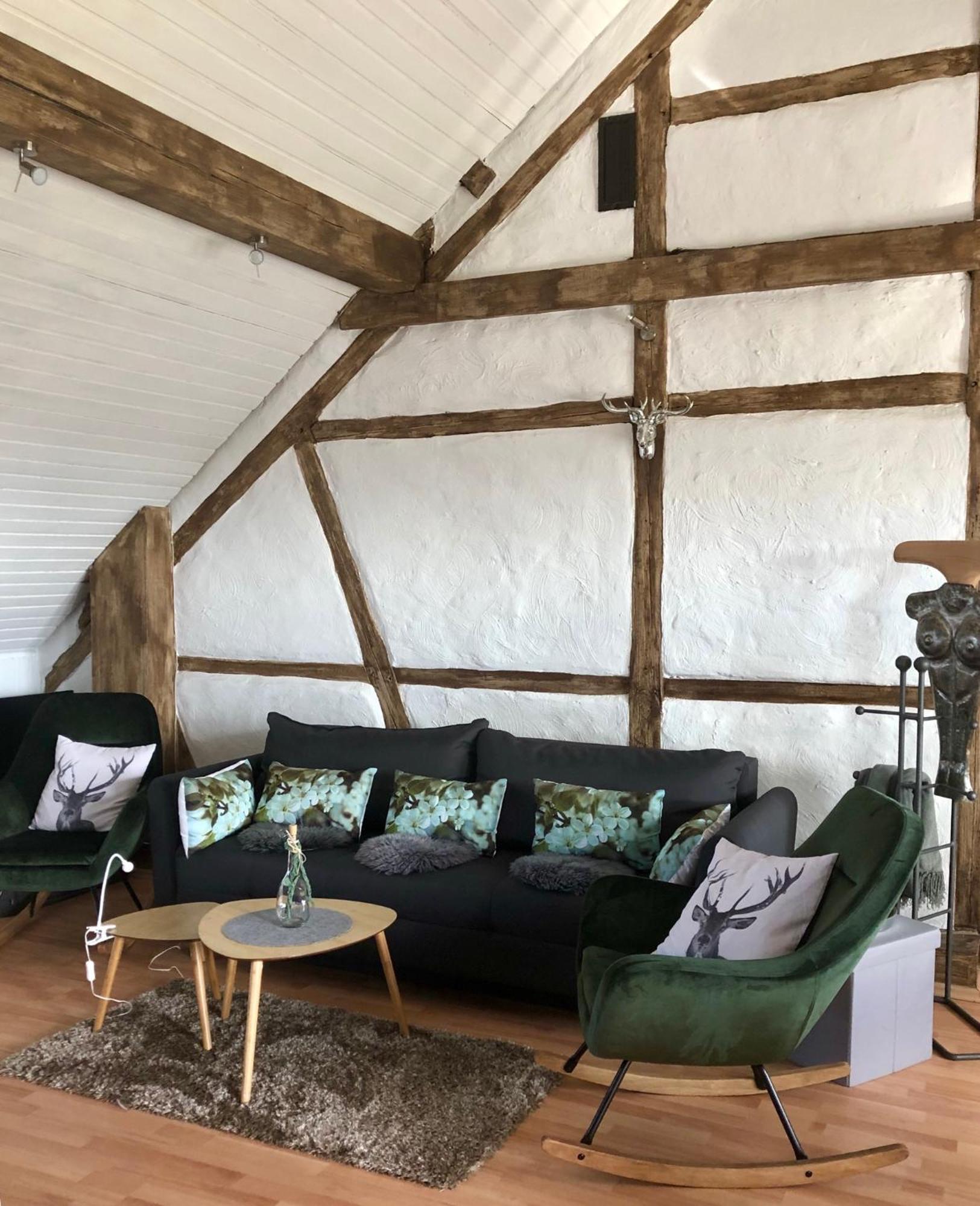 Hof Vierzehnender Im Hohen Venn - 70Qm Fachwerk-Studio - Grosses Wohn-Schlafzimmer Mit Dachterrasse Und Kaminofen - Separate Kueche - Perfekt Fuer Paare - Monschau - Eifel - Hunde Willkommen - Islandpferde Extérieur photo