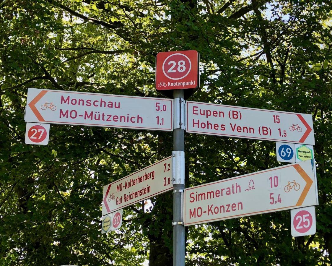 Hof Vierzehnender Im Hohen Venn - 70Qm Fachwerk-Studio - Grosses Wohn-Schlafzimmer Mit Dachterrasse Und Kaminofen - Separate Kueche - Perfekt Fuer Paare - Monschau - Eifel - Hunde Willkommen - Islandpferde Extérieur photo
